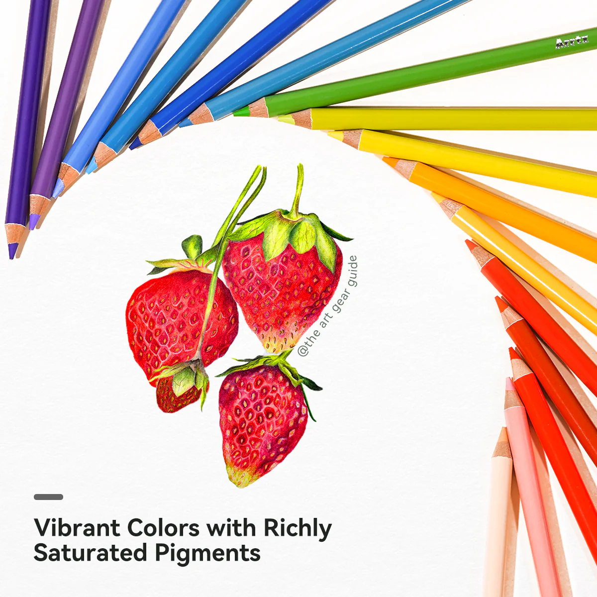 Arrtx Colored Pencils Set Drawing Pencils - Image 5