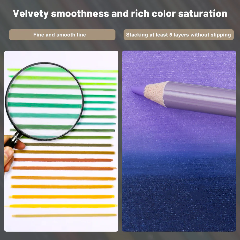 Arrtx 72 Colored Pencils Artist Grade Drawing Pencils - Image 10
